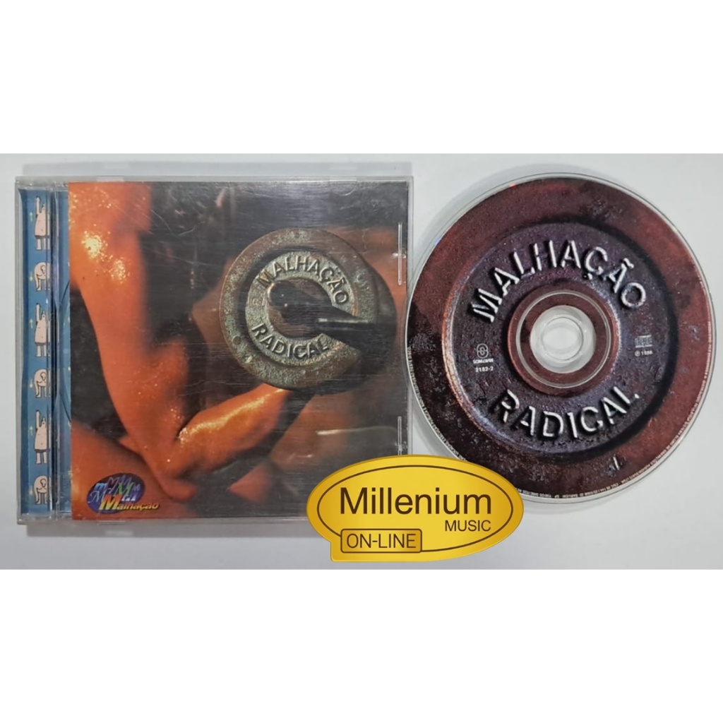 CD Malhação Radical 1998 Original Gravadora Colecionador Ótimo Estado