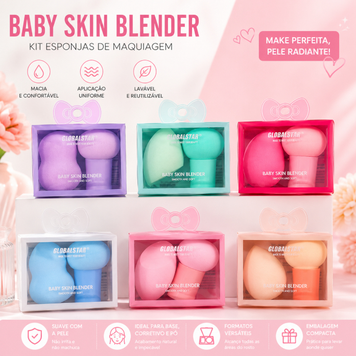 2 esponjas de maquiagem em forma de cogumelo, sem absorver pó, para aplicação de base líquida, pó compacto, BB cream