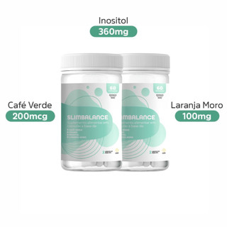 Kit 2 Unidades - Termogenico  Laranja M. + Cromo - Slimbalance Suplemento Alimentar Curatio