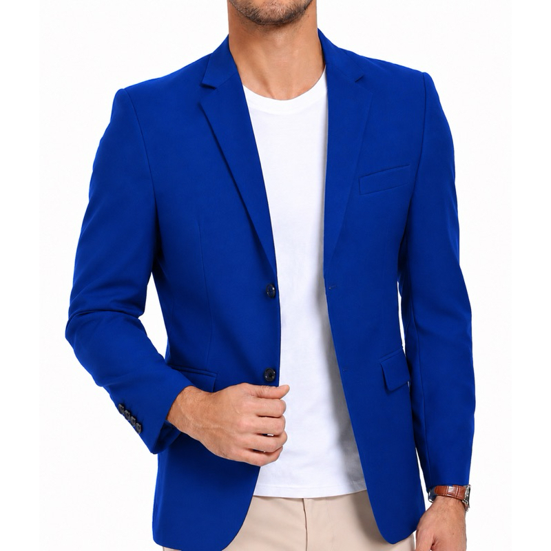 Blazer Masculino Slim Premium Corte Italiano Moda Social
