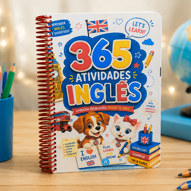 365 Atividades Inglês Espiral Diversas atividades