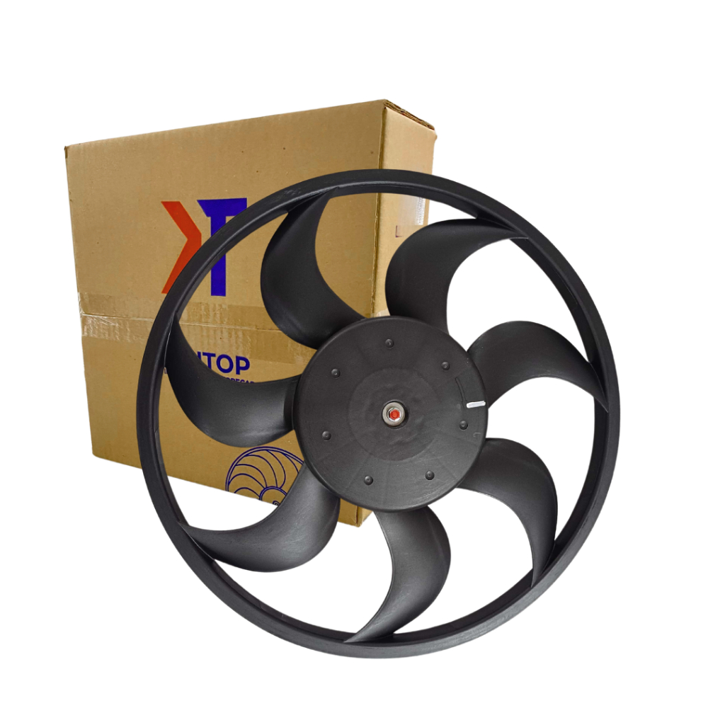 Ventoinha Radiador Eletroventilador 7 Pás 12v Para Doblo 1.4 16v 1.8 2009 a 2015 Kintop 51840936