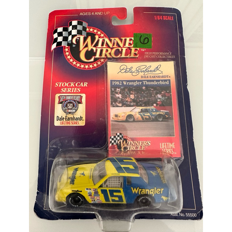 Winners Circle Nascar 1982 Wrangler Ford Thunderbird Dale Earnhardt 1/64