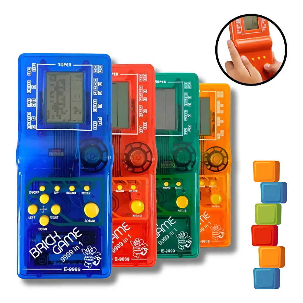Mini Game Portátil Retro Brick Game diversas cores a sua escolha