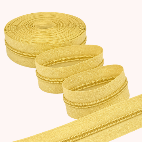 Zíper Nylon Nº5/6 com 5 metros,  Alta Qualidade para Costura de bolsas e acessórios