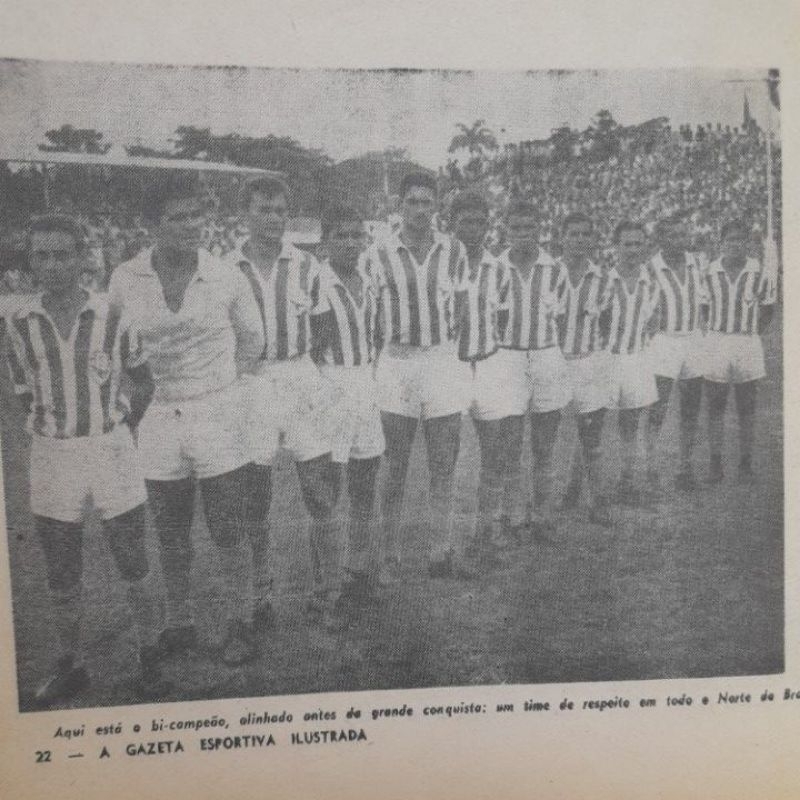 Paysandu campeão Paraense de 1962