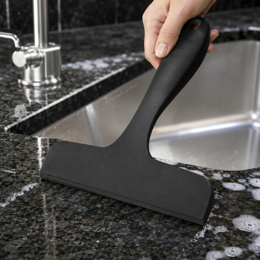 Rodinho de Pia 20cm Multiuso Rodo Limpeza Bancada Vidro Box Cozinha com Borracha