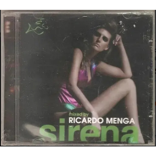 Cd Sirena By Ricardo Menga Dance Eletronic HOUSE Pop ORIGINAL 2011 Lacrado