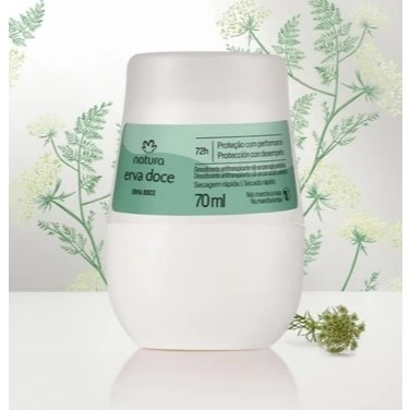 Desodorante  Natura Antitranspirante Roll-on Erva Doce alta proteção em até 72 72 horas