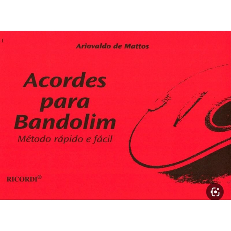 MÉTODO PARA BANDOLIM -ACORDES ARIOVALDO DE MATTOS