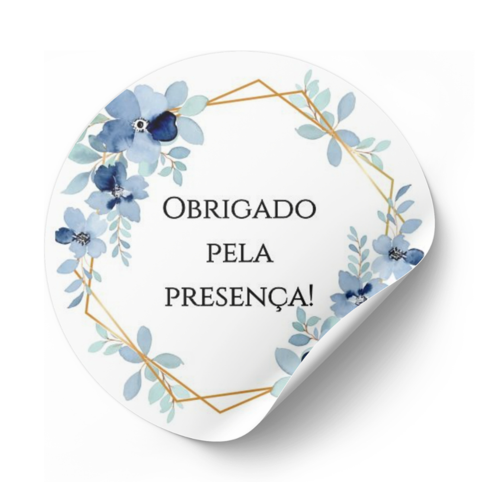 Adesivos Personalizados para Aniversário, 15 Anos, Festas e Eventos - 40 Unidades