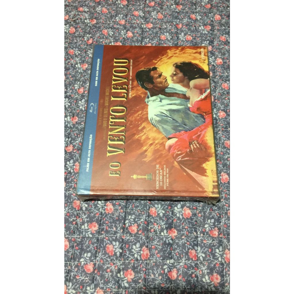 Blu-ray E O Vento Levou - Edição Comemorativa para o Aniversário de 70 anos
