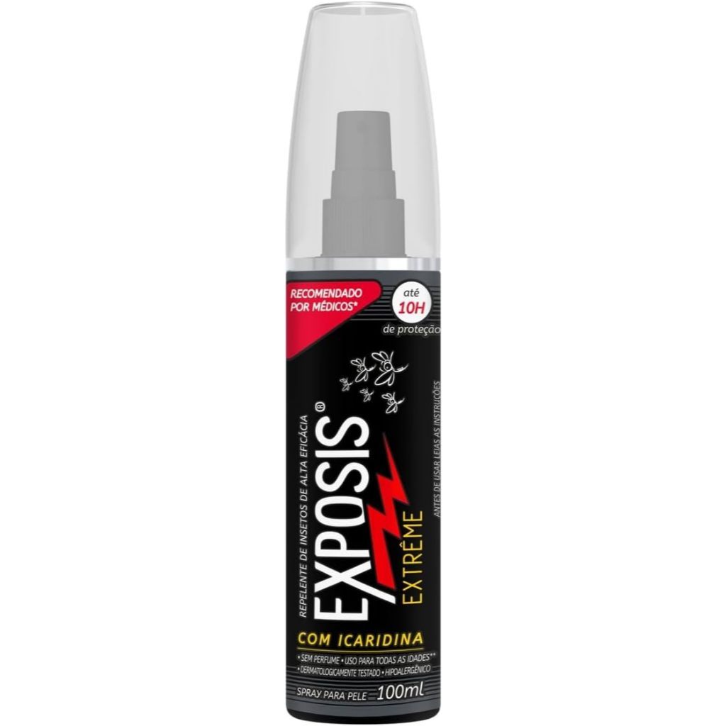 Repelente de Insetos Exposis Extreme Spray 100ml