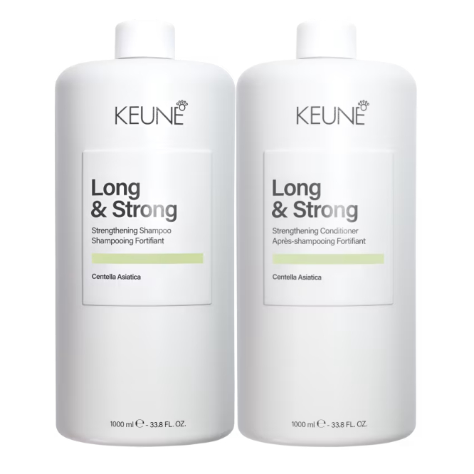 Keune Long & Strong Duo Salão Shampoo 1L + Condicionador 1L