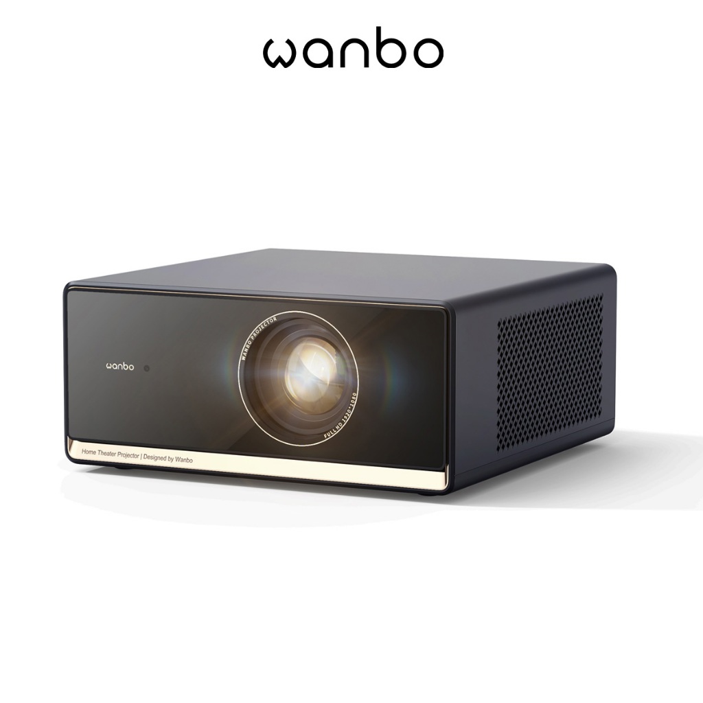 [NEW] Projetor Inteligente 4K Wanbo X5 Pro Netflix Oficial 1100 ANSI Google TV Silencioso 26dB ASA3.0 Cinema em Casa