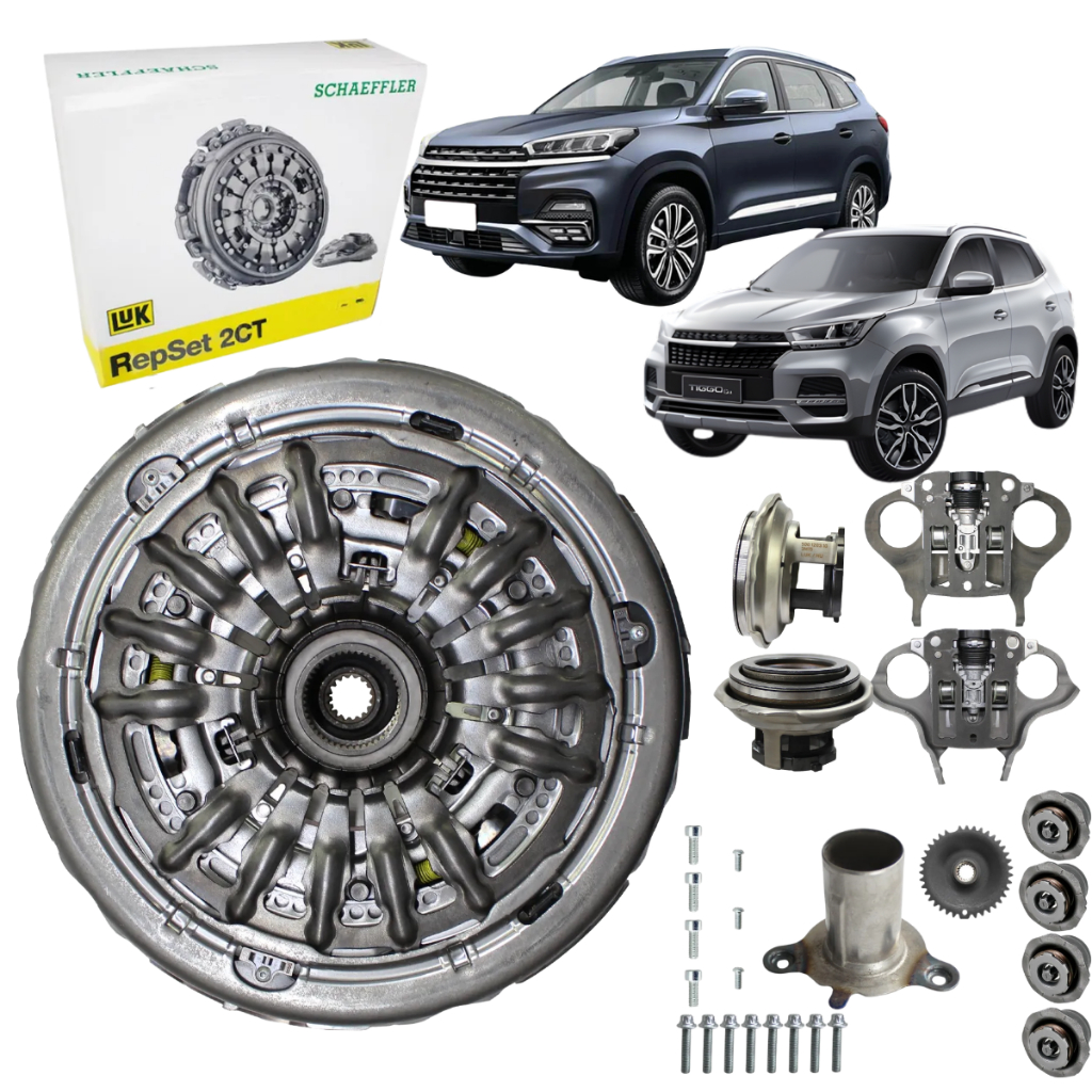 Kit Embreagem Dupla Automatizado Orig Luk Tiggo 5x 7 2019/22