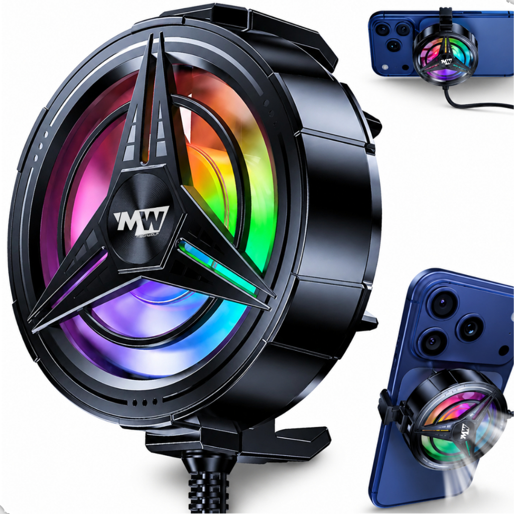 Cooler para celular Gamer Resfriador MW11 excelente para free fire, Pubg mobile