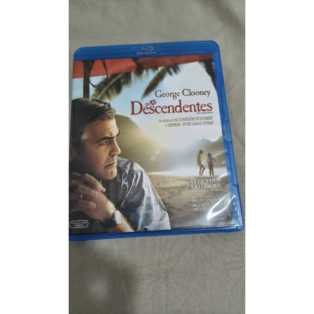 Blu-Ray Os Descendentes (2011) George Clooney Oscar de Melhor Roteiro