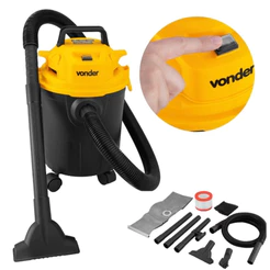 Aspirador de Pó e Água Profissional 1000W Função Soprador Com Rodas APV 1010 Vonder