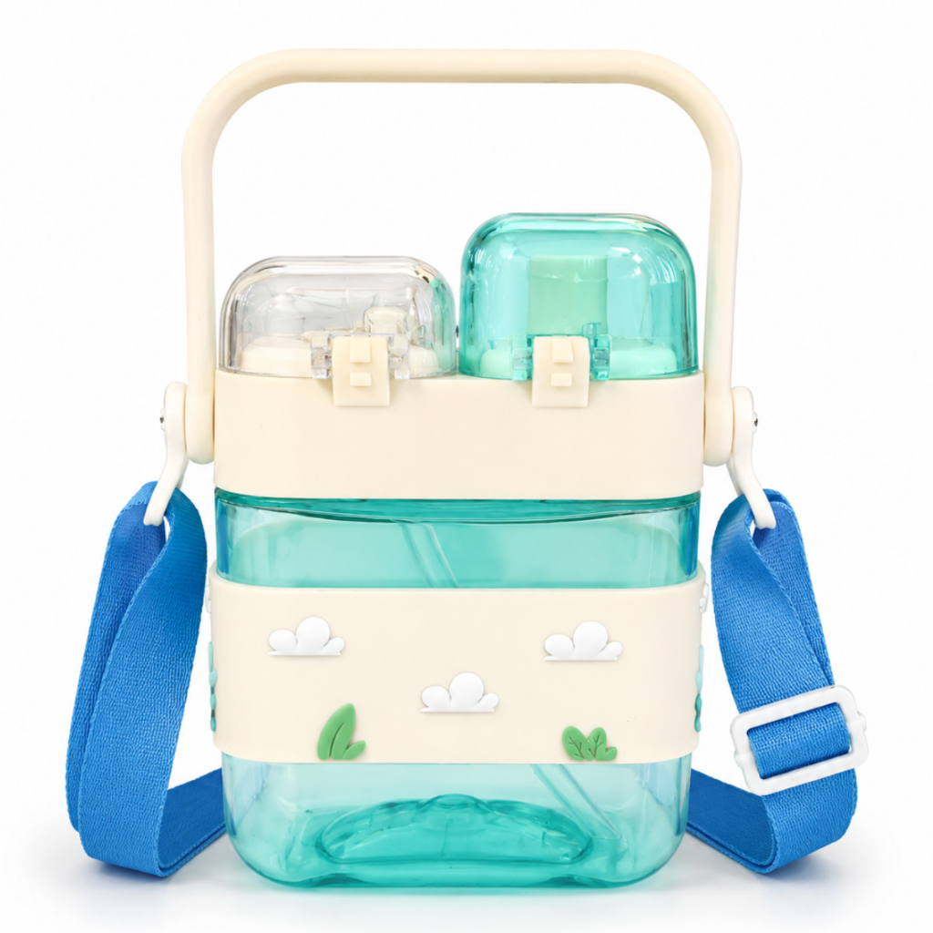 Garrafa Infantil Garrafinha Escolar Passeio 600ml