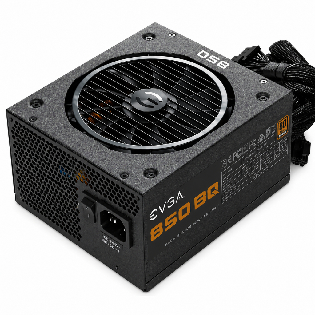 Fonte De Alimentação EVGA ATX 850W Modelo: 850BQ Semi Modular