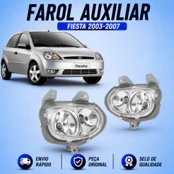 Farol Auxiliar Fiesta ANO 2003 2004 2005 2006 2007