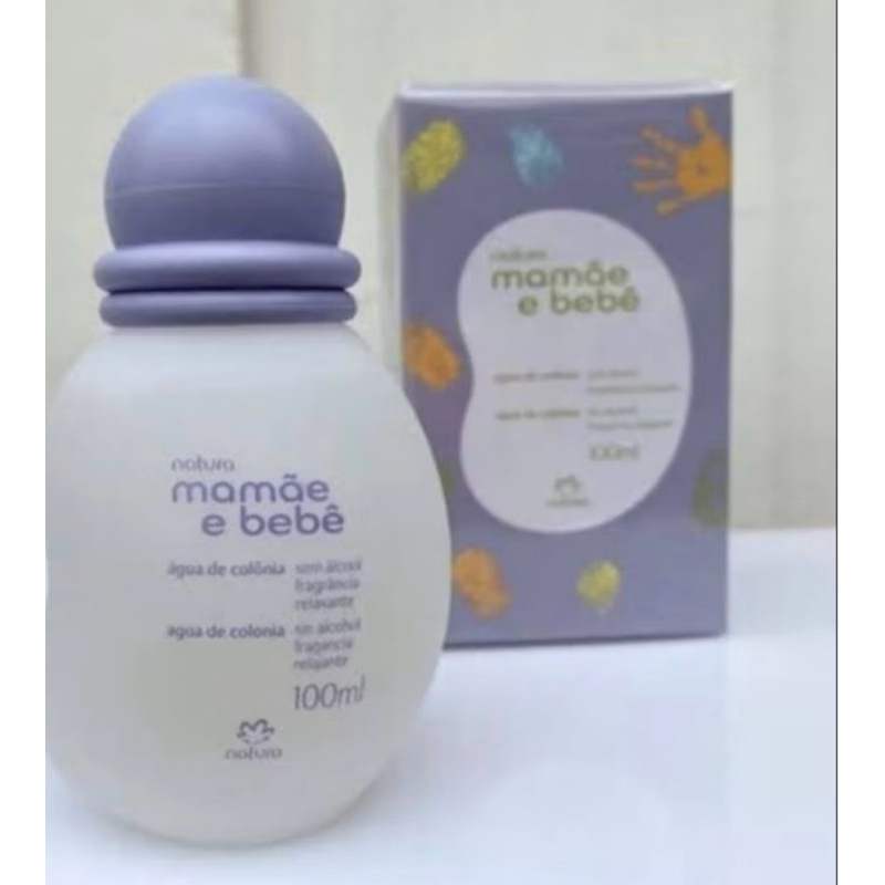 colônia mamãe bebê natura 100 ml