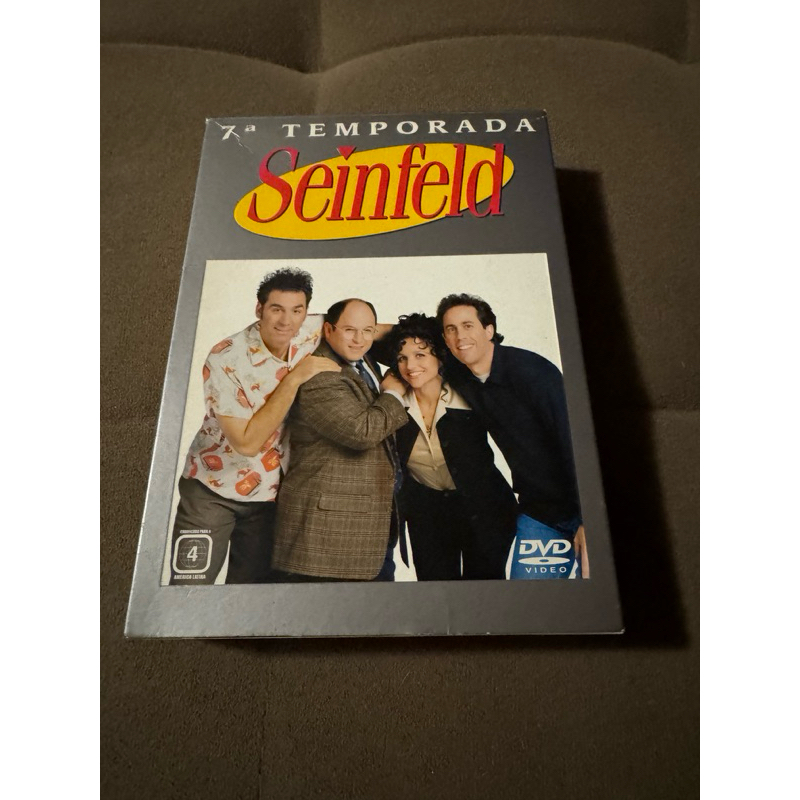 Box Dvd Seinfeld- 7ª Temporada- Primeira Edição- Raridade