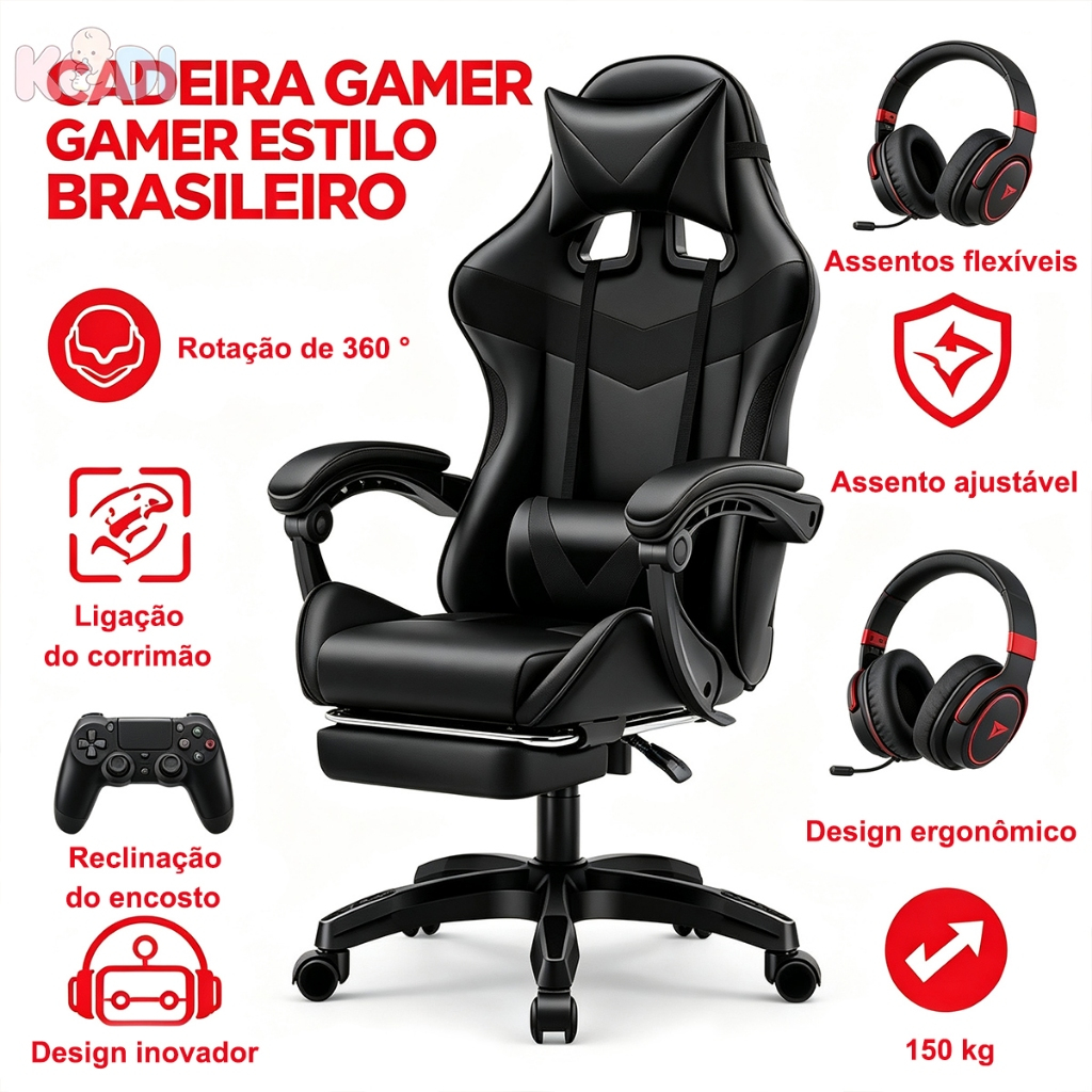 Cadeira de escritório/cadeira gamer/cadeira computador/cadeira …
