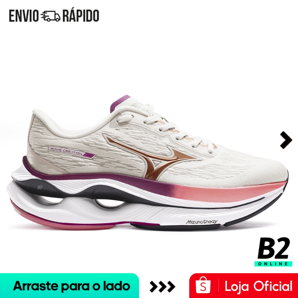 Tênis Mizuno Wave Creation Esportivo Feminino Original com Nota Fiscal e Garantia