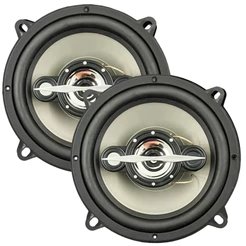 Par Alto Falante Leson LS5 5 Pol 140W Quadriaxial 4 Ohms Som Automotivo Porta Carro Universal