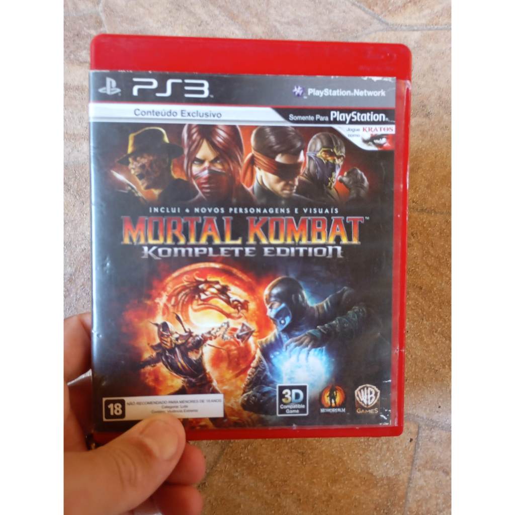 Mortal kombat komplete edition original PS3