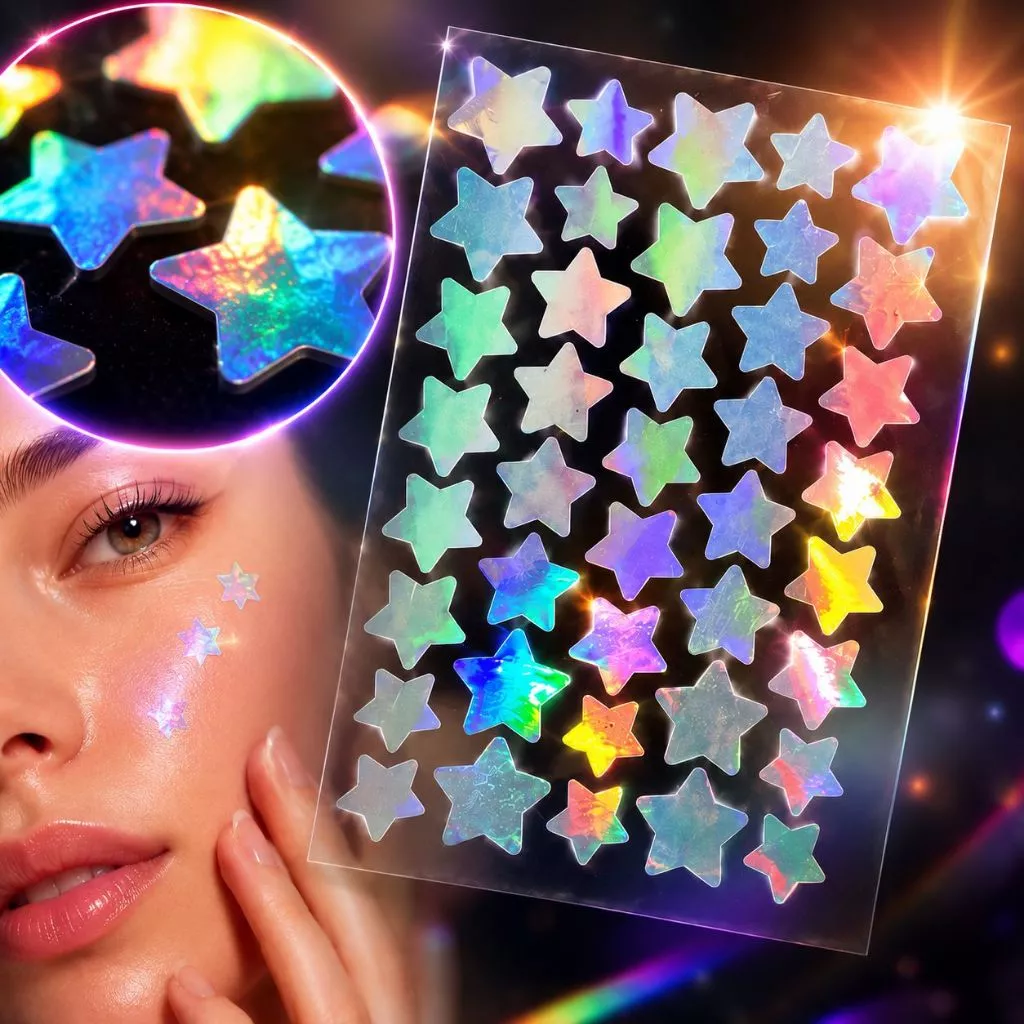 Kit 40/120 Adesivo em Estrela Seca Espinha, Anti‑acne, Proteção Dia/Noite Secativo — imagem 1