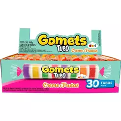 Bala de Goma Gomets Creme e Frutas c/30 - Dori