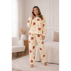 Pijama Estampado Ursinho Teddy
