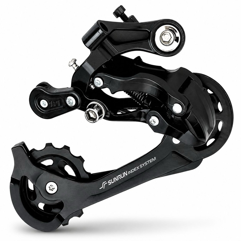 Câmbio Sunrun 9 V MTB Bike Trocas Precisas 1x9 e 2x9 Modelo Shimano Bicicleta DH Alívio