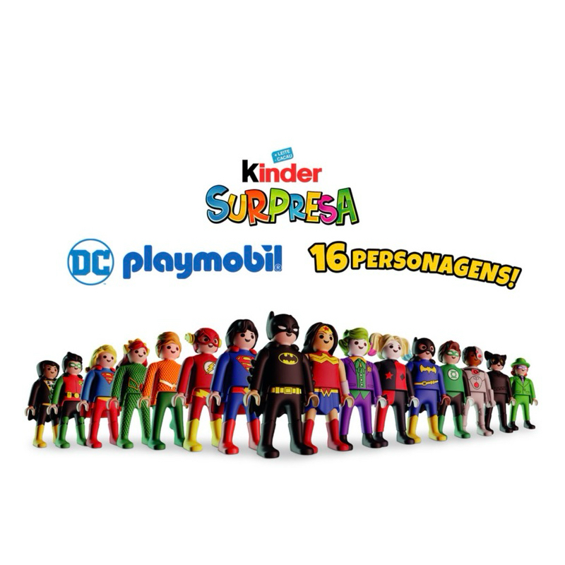bonecos kinder ovo playmobil
