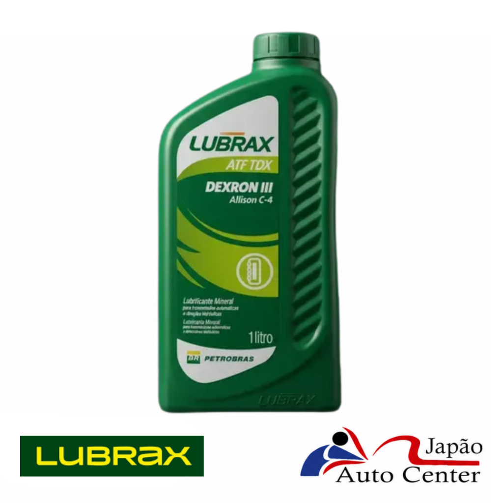 Óleo de Transmissão Lubrax  ATF TDX Dexron III Allison C-4 Mineral 1L