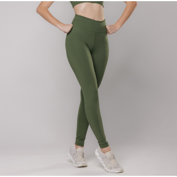 Calça Legging Fitness com Costura Feminina Academia Treino Musculação Corrida Cintura Alta Proteção