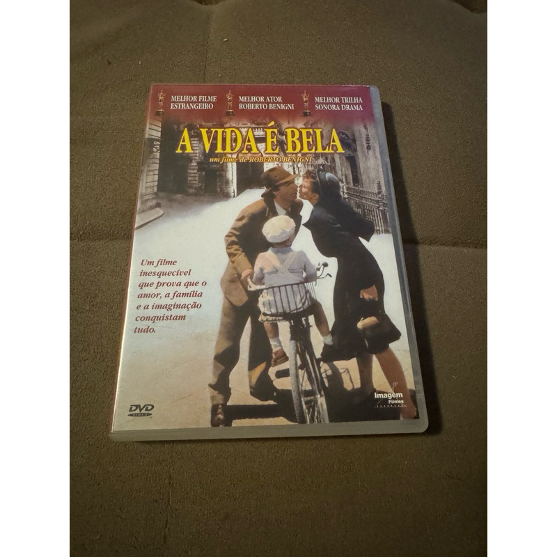 Dvd A Vida É Bela, Com Roberto Benigni- Novo