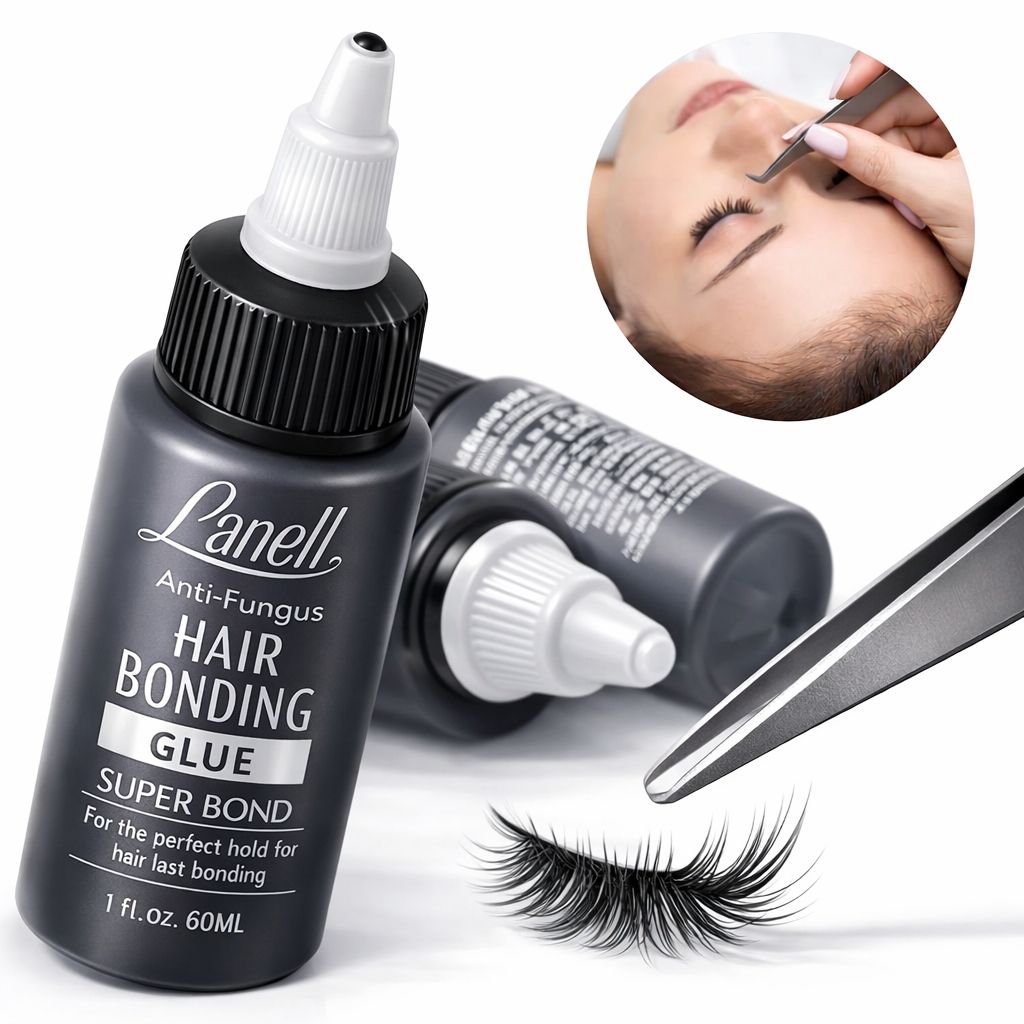Cola Lanell 30ml - Cola Para Cabelo e Cílios Com Ação Anti