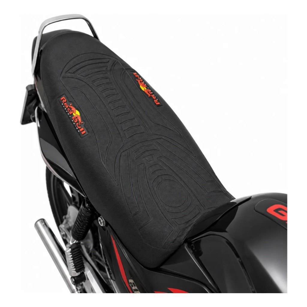 Capa De Banco Red Bull Cg Bros Cb300 Xre Factor Fazer Lander Moto Assento Motocicleta