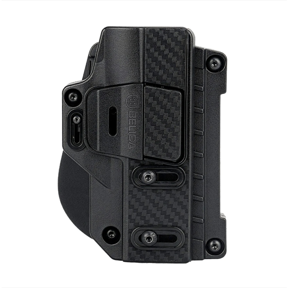 Coldre INFINITY Bélica - Cintura/Paddle BERETTA APX IMBEL G22 TS9 G45 G19 G17 SIG SAUER TH PT 100 PT