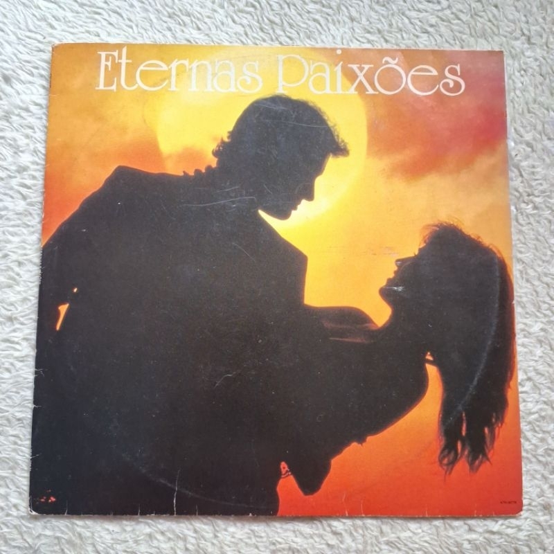 LP/Disco de Vinil Coletânea Eternas Paixões (1989, Alphaville, Eagles, Christopher Cross, Emerson Lake & Palmer)