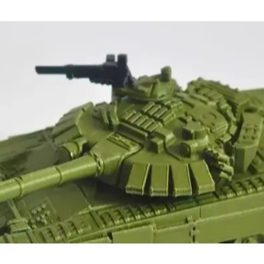 Miniatura Tanque de Guerra Soviético T-72 URSS | Decoração Militar | Colecionável Histórico — imagem 2 de 2