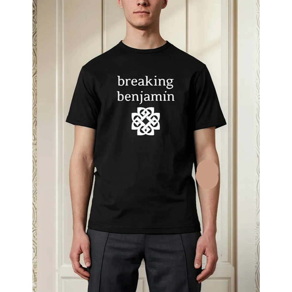 Camiseta Algodão Breaking Benjamin Banda Rock