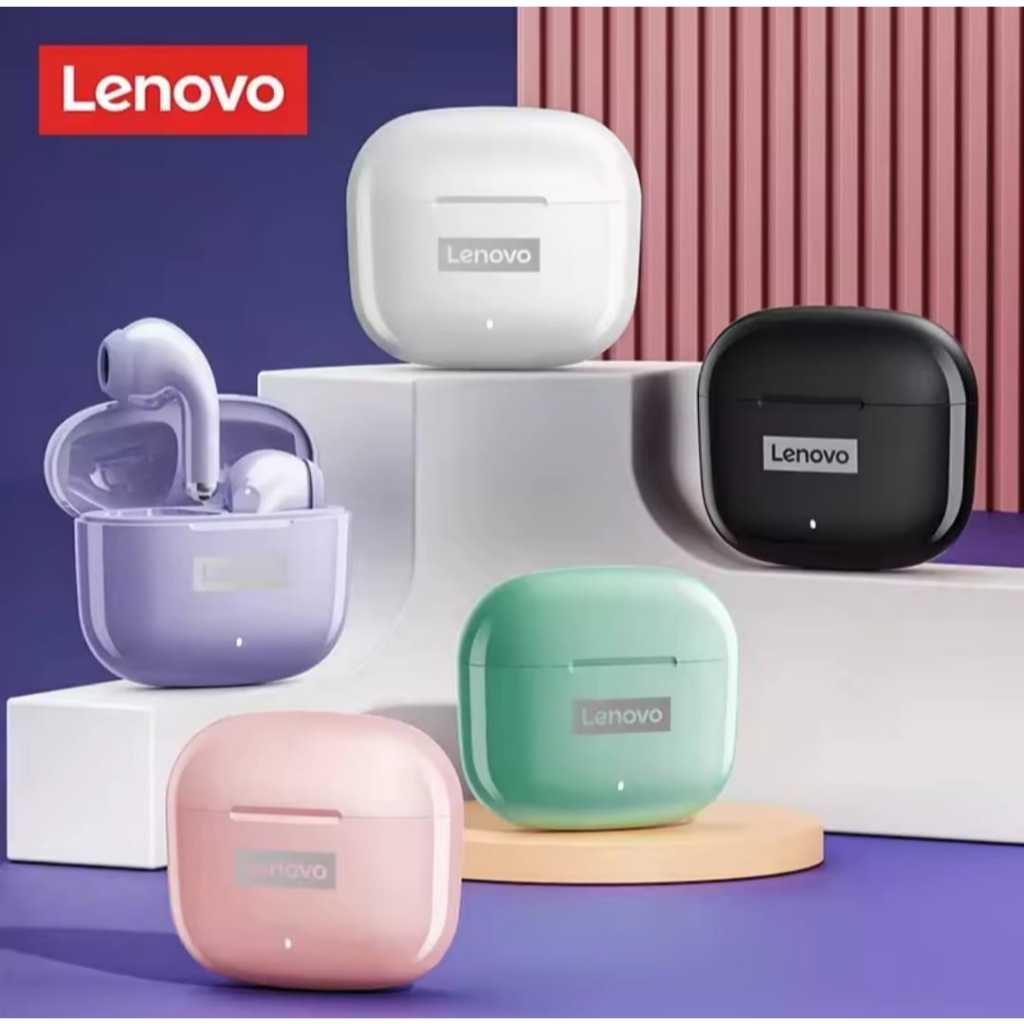 Lenovo LP40 Pro Fone De Ouvido Bluetooth TWS Com Fones Sem Fio Mic Mini 5.3