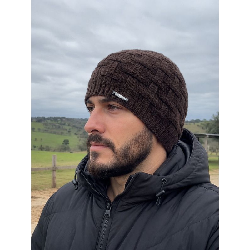 Touca Pelúciada Masculina Pelúcia Homens Frio Gorros Touca Peluciada Masculina: Conforto e Estilo para o Inverno Touca