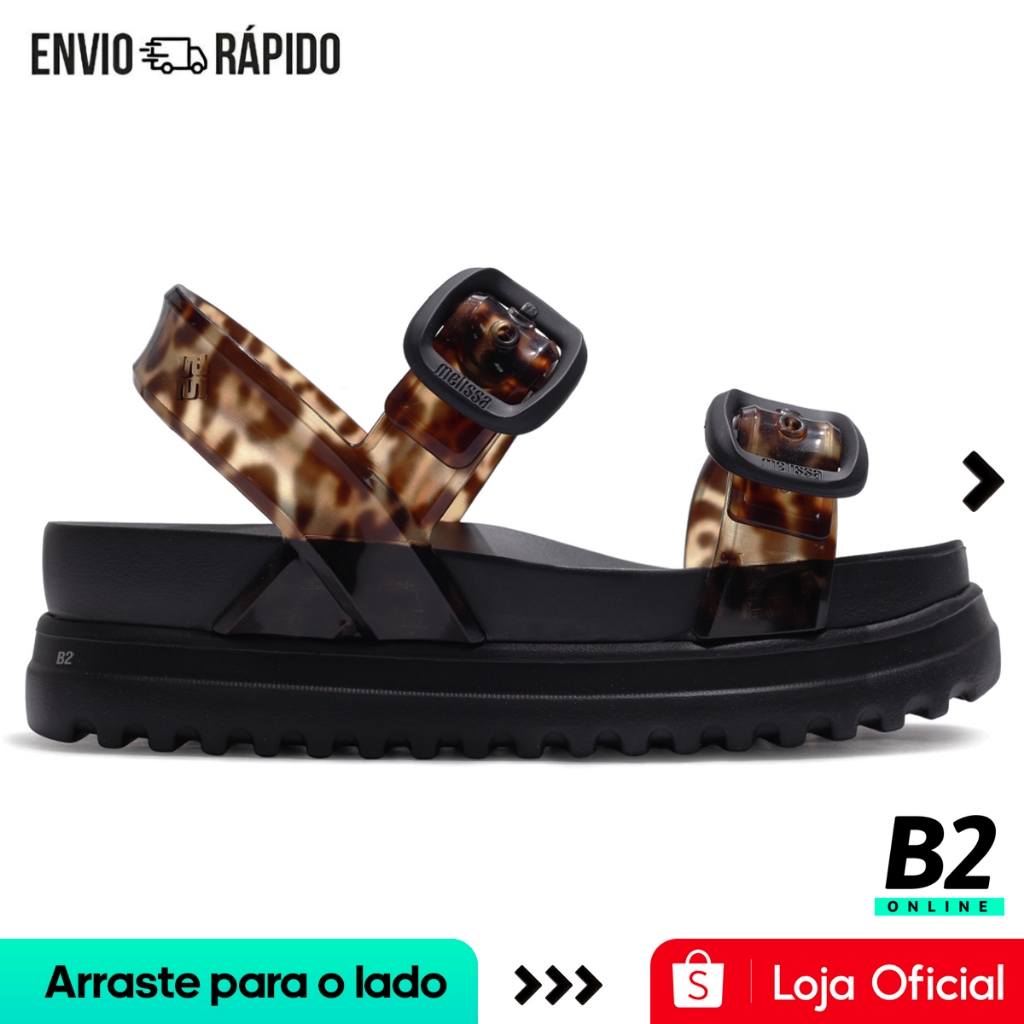 Sandália Melissa Cozy Sandal Platform AD Feminina Original com Nota Fiscal e Gar