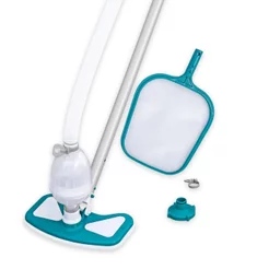 Kit Limpeza Bestway Para Piscina Aspirador e Peneira 2,79m